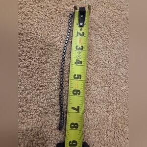 Men's David Yurman Sterling Silver Box Chain Link Bracelet